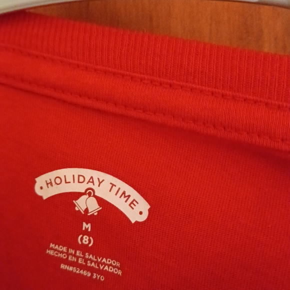 BOYS OR GIRLS LONG SLEEVE SHIRT. CHRISTMAS THEME!! - Picture 5 of 5